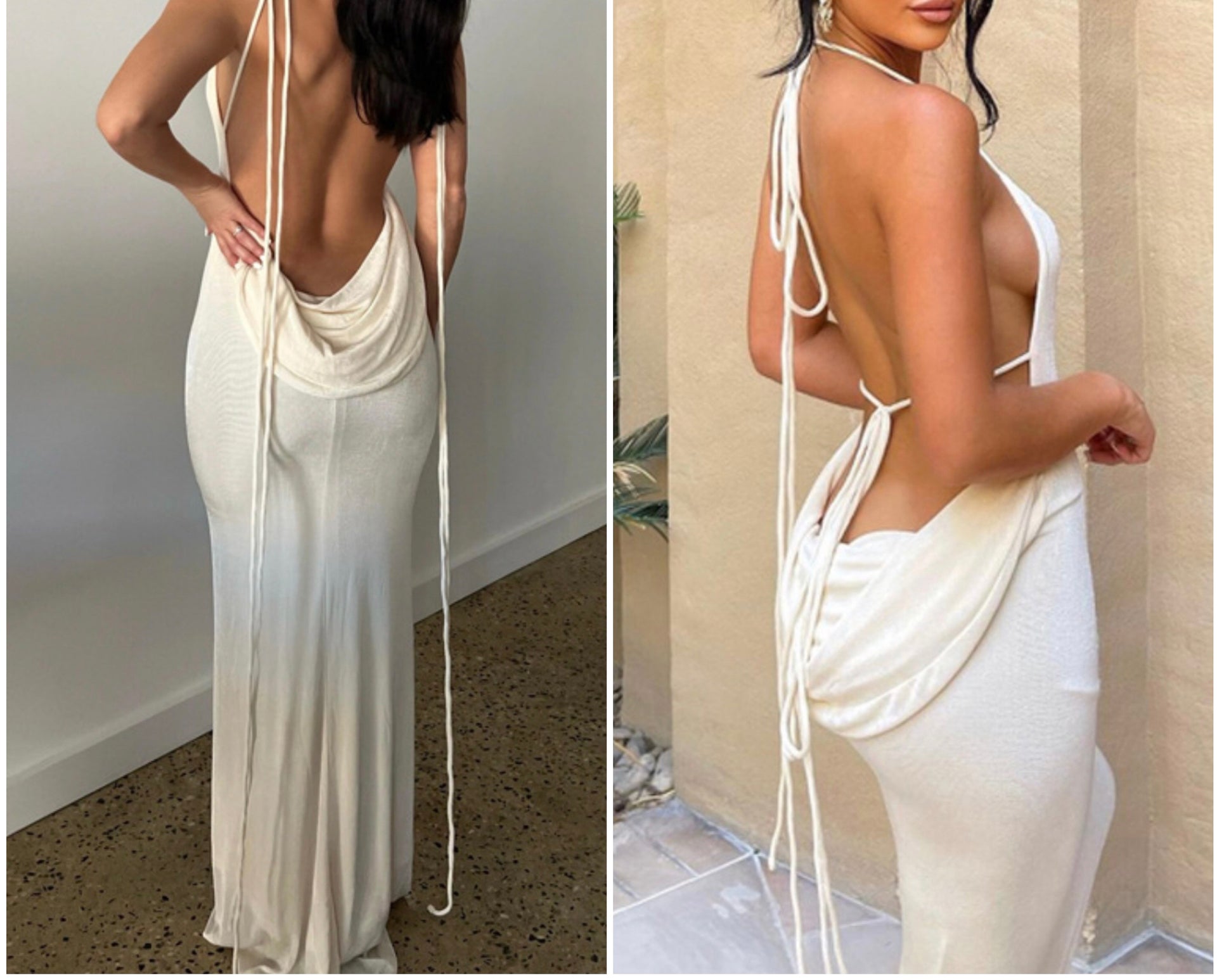 Tube top dress