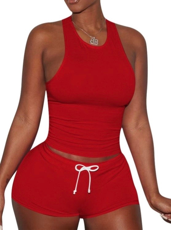 Two piece shorts set