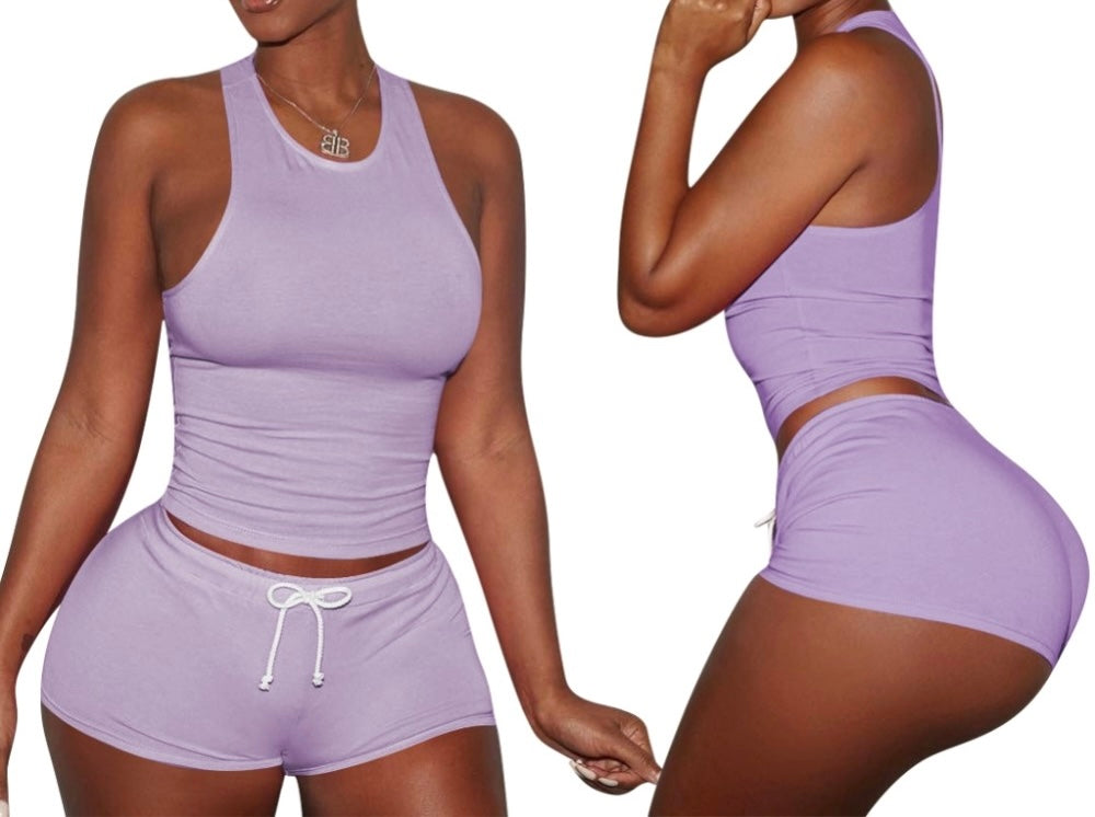 Tweedelige shortset