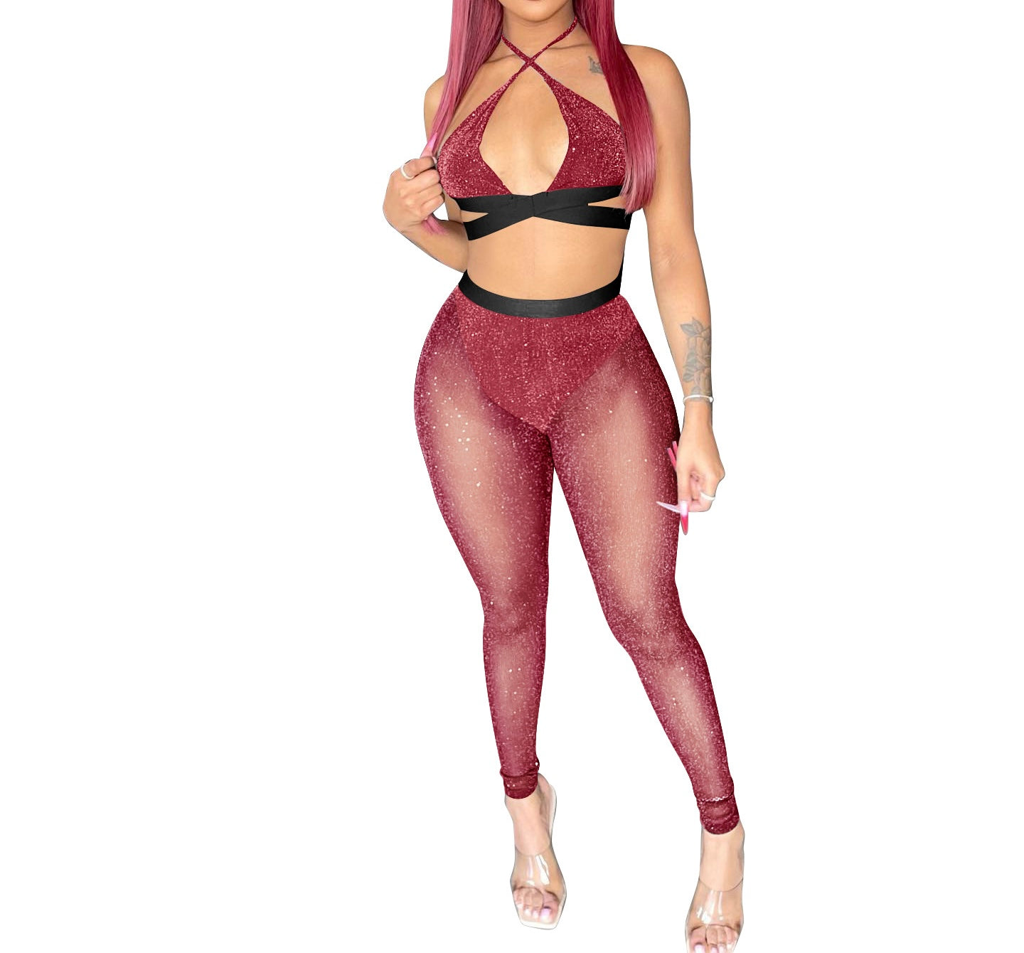 Sexy shiny set