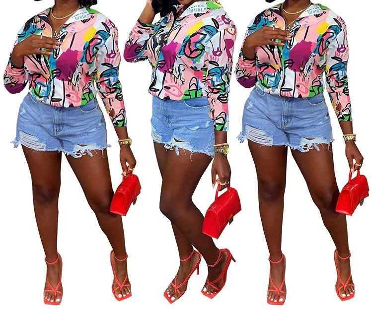 Women's Casual Print shirt