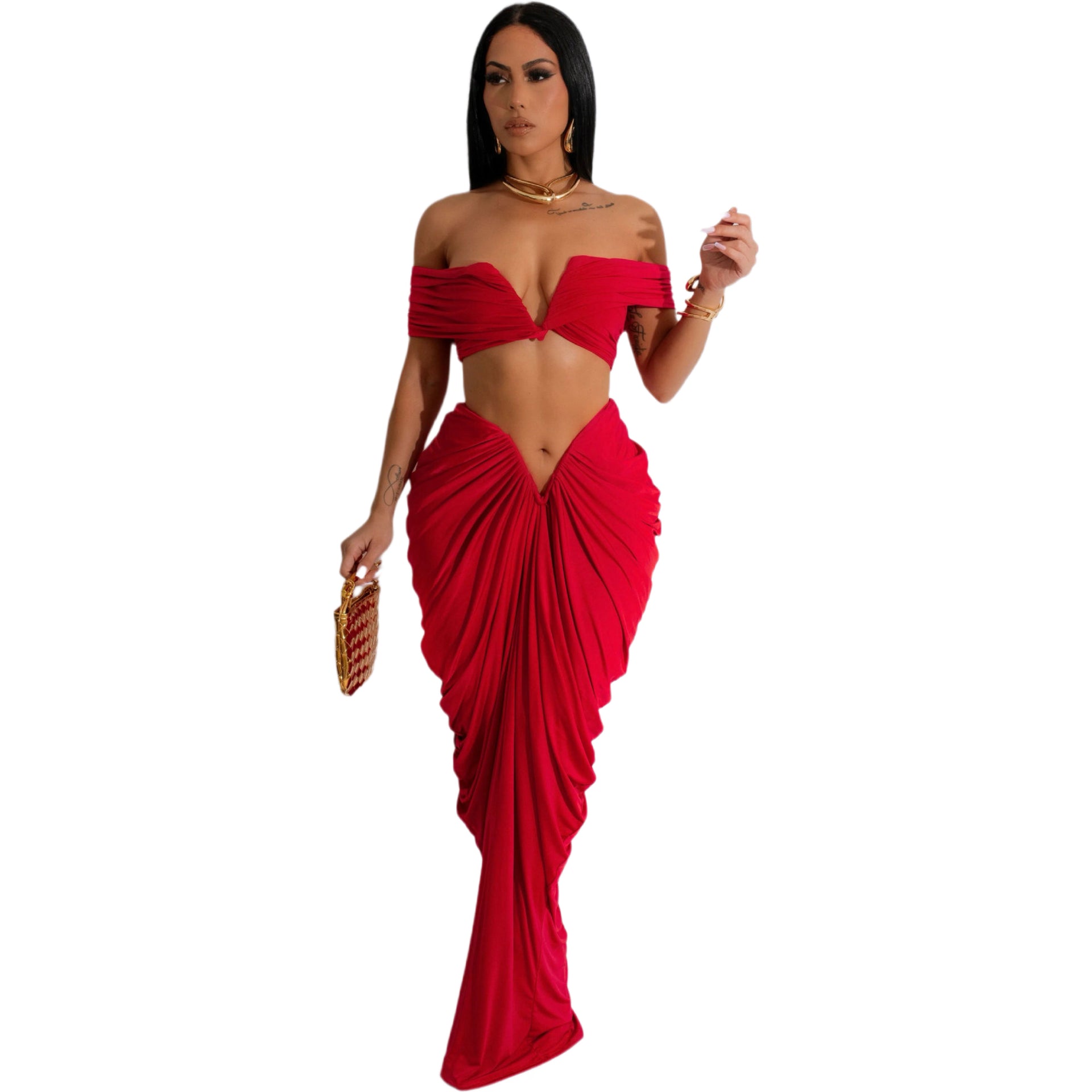 Ruffled 2 pc set