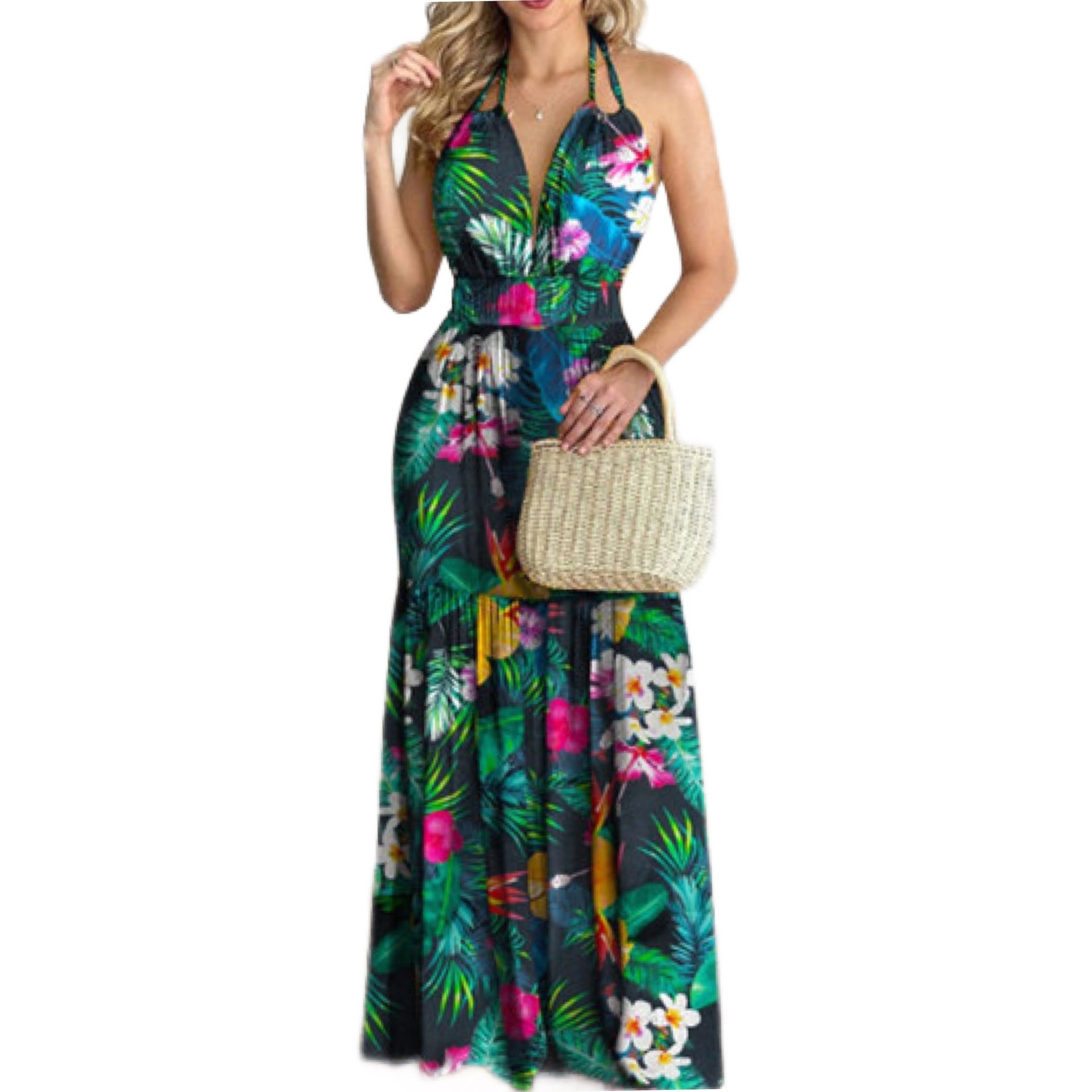 Tropical Flower dress