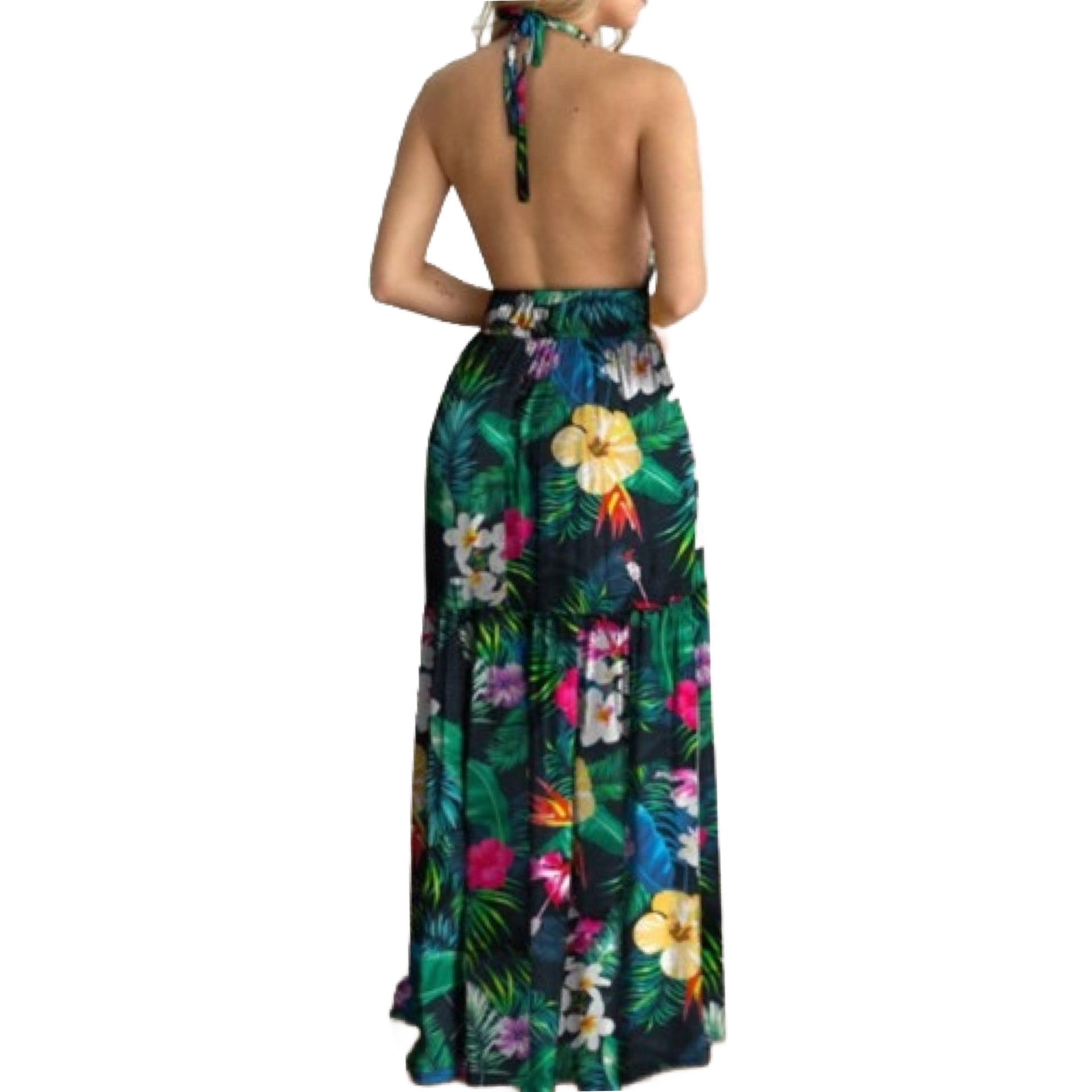 Tropical Flower dress