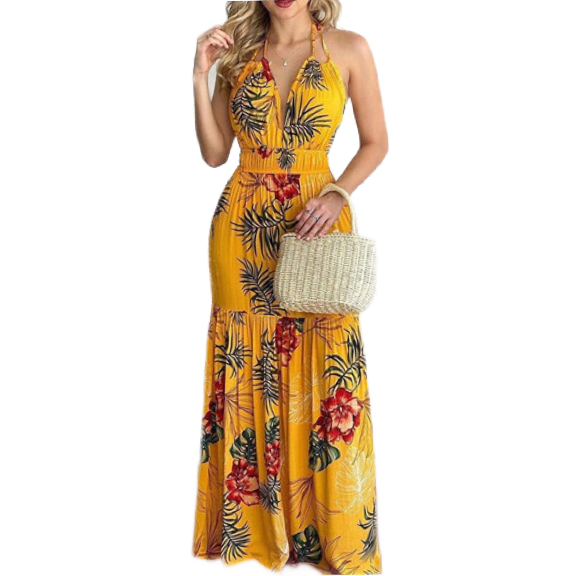 Tropical Flower dress